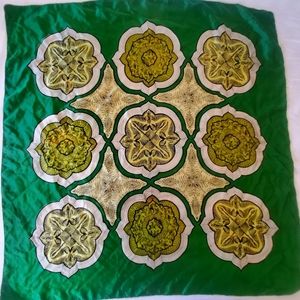 VINTAGE Silk Handrolled Scarf